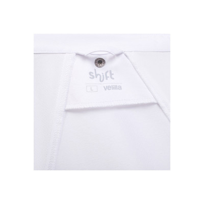 VL AGNI. Unisex kitchen jacket (190 g/m²) in cotton (35) and recycled polyester (65)